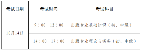 关于2023年度出版专业技术人员职业资格考试考务工作有关问题的通知(图1)