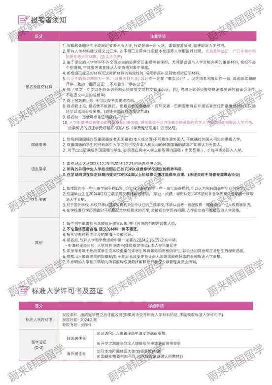 免试录取 | 2024年3月韩国东国大学本科新入&插班留学申请提醒！(图6)